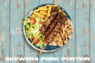 Pork Skewer On It's Own