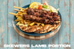 Lamb Skewers Portion
